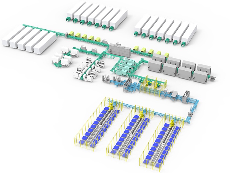 新一代光伏物流輸送產(chǎn)線